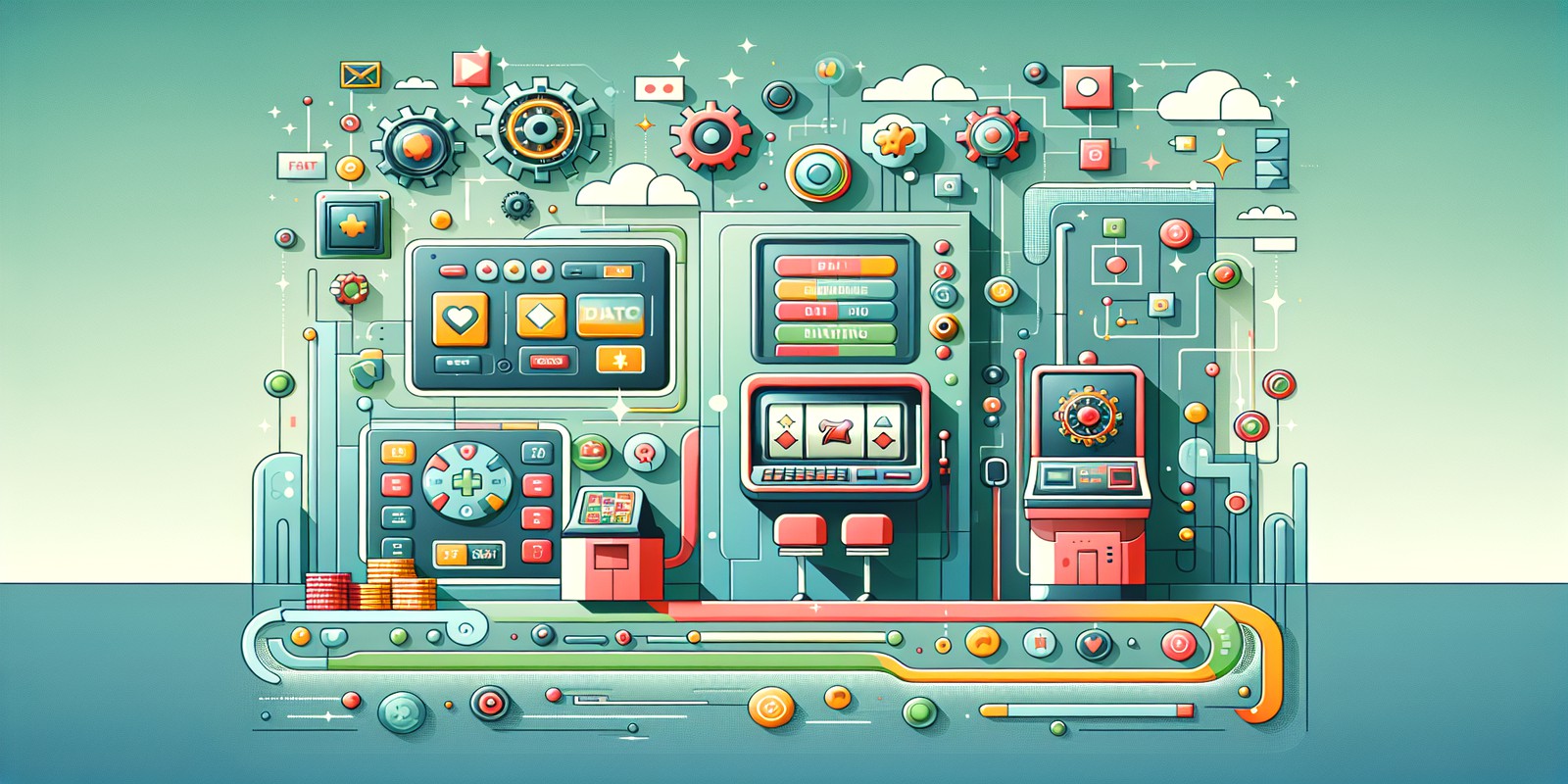 Teen Patti Mela Slot graphic depicting the game's exciting features and vibrant aesthetics.